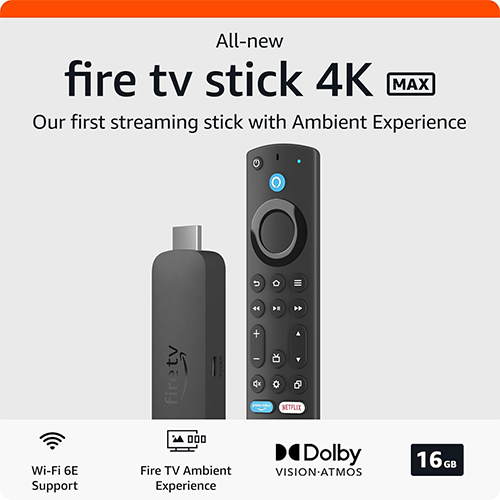 Amazon Fire TV Stick 4K Max 2023 Edition